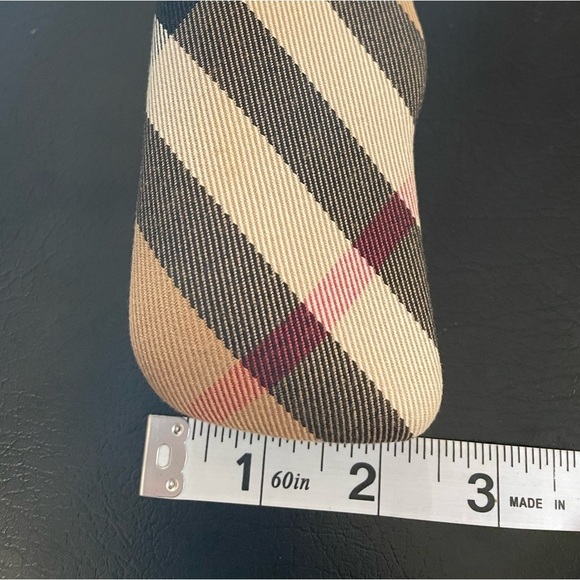 Authentic Burberry Sunglasses eyeglasses Plaid Hard Case accessories - Picture 8 of 8